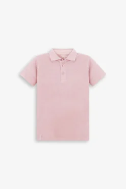Polo piquet rosa Kids