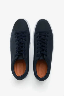 Sneakers in ecosuede blu