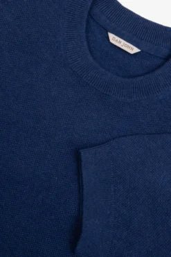 T-shirt in maglia armaturata royal