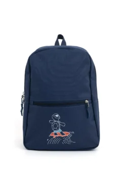 Zaino tecnico con stampa blu Kids